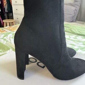 Aldo Black Heeled Boots for Women